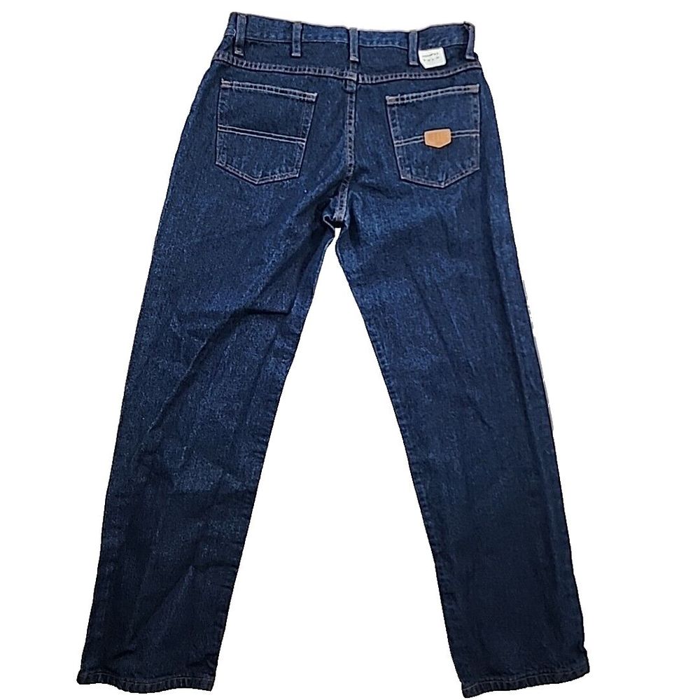 Vintage Red Kap Jeans Mens size 32x30 Wide Leg Baggy Workwear Western Rockabilly